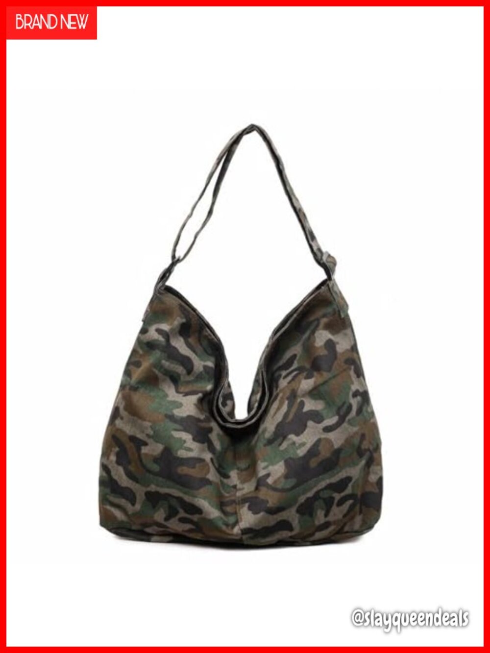 Canvas Crossbody Hobo Bag Large Messenger Tote Adjustable Strap